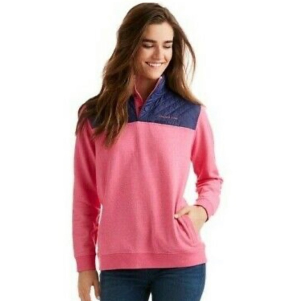 Vineyard Vines pullover with hood